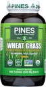 Pines Organic Wheat Grass, 500 Count Tablets