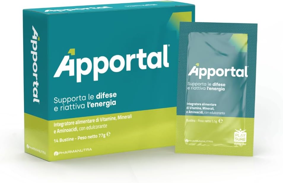 ApportAL 19-in-1 Complete Daily Multivitamin & Mineral Supplement | Sucrosomial Iron, Magnesium, Zinc, Iodine, Selenium, Vitamin C, D, E, B-Complex | Energy, Immunity, Antioxidant Support | 14 Packets