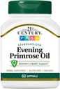 21st Century Evening Primrose Oil Softgels, 60 Count