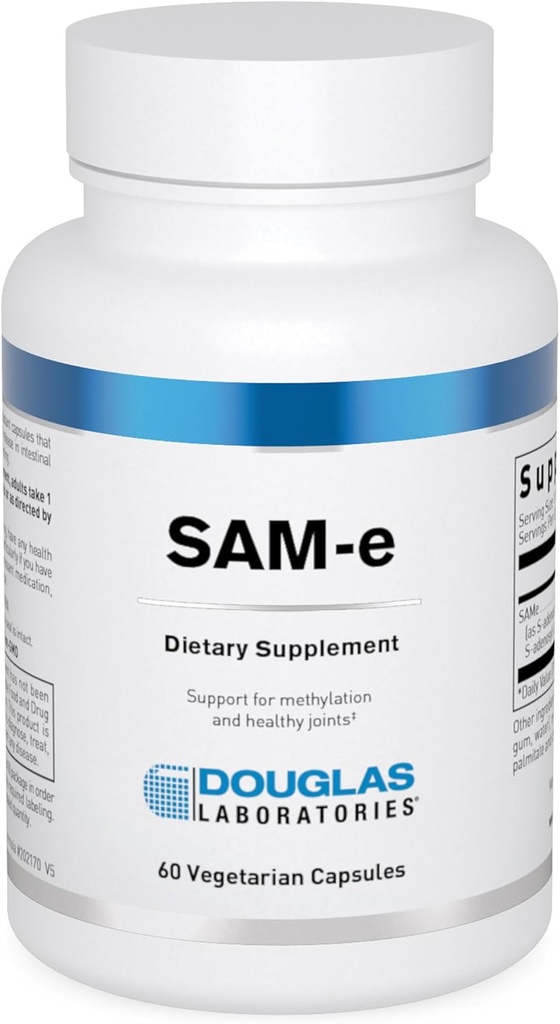 Douglas Laboratories SAM-e | Support for Joints, Liver, Neuotransmitter, and Methylation | 60 Capsules