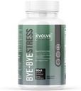 Bye-Bye Stress, 60 Servings, GABA, Ashwagandha, Chamomile Flower, 5-HTP (5-Hydroxytryptophan), St. John's Wort