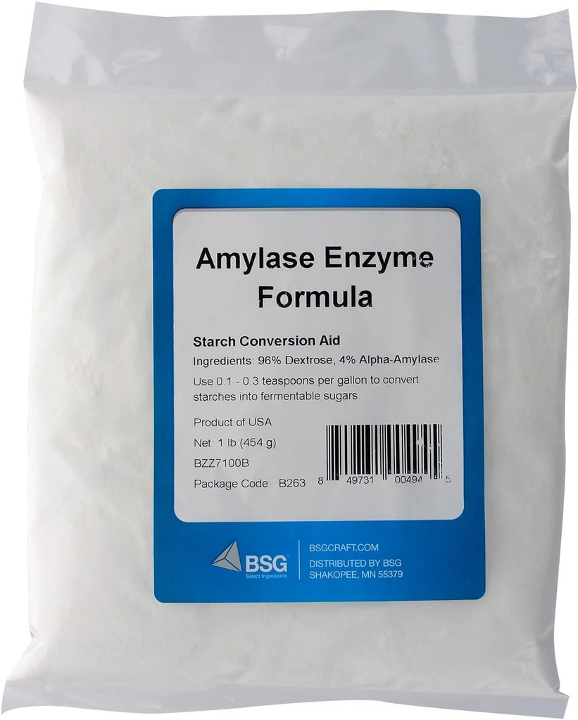 BSG Amylase Enzyme Formula 1 lb