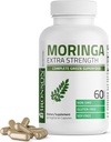 Bronson Moringa Extra Strength Capsules Moringa Oleifera Powder, 60 Count