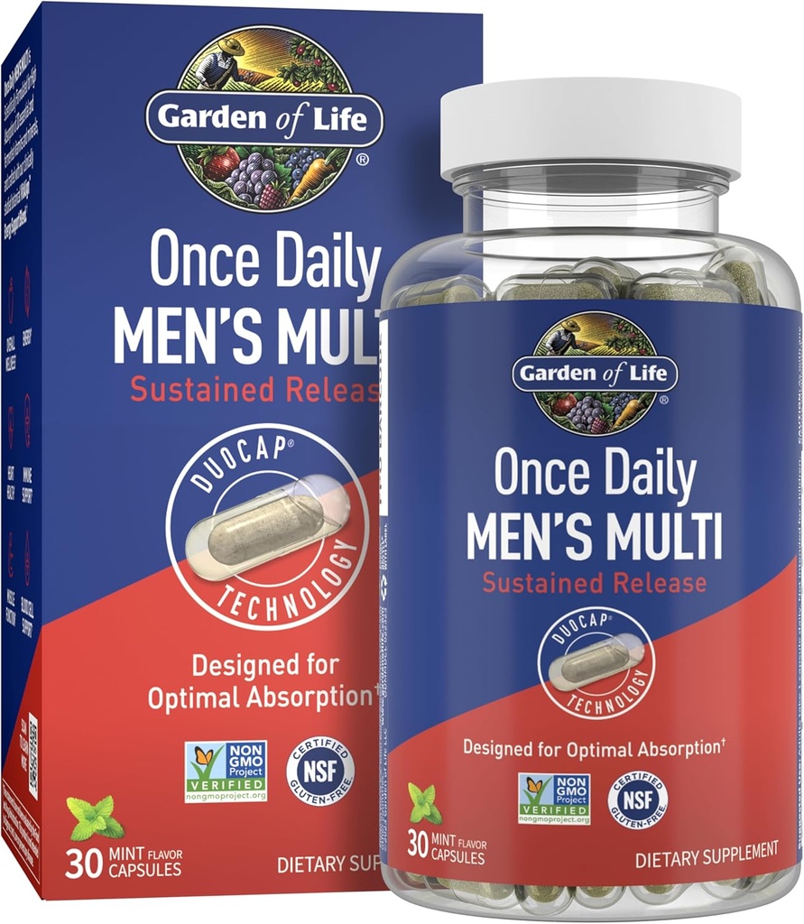 Garden of Life Once Daily Multivitamin for Men