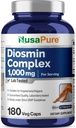 NusaPure Diosmin Complex 1,000mg per Serving 180 Veggie Caps (Non-GMO, Vegan) Citrus Aurantium