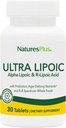Natures Plus Ultra Lipoic - 30 Bi-Layered Tablets - Alpha Lipoic & R-Lipoic Acid - Antioxidant Support - with Probiotics & Age-Defying Nutrients - Gluten Free - 30 Servings
