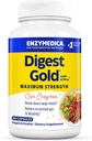 Enzymedica Digest Gold + ATPro, Maximum Strength, Fast-Acting, Helps Digest Large Meals, Alleviates Bloating and Gas, 90 Capsules