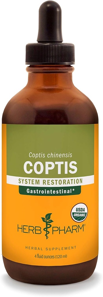 Herb Pharm Coptis Extract for Digestive Support - 4 Ounce