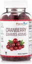 Cranberry Gummies for Kids & Adults 400mg-Gluten Free Allergen Free Nutrient Rich Vegan Supplement -Cranberry Chews-90 Count