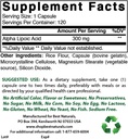Best Naturals Alpha Lipoic Acid 300 mg & Acetyl L-Carnitine 500 Mg