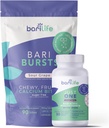 Bari Life Just One Chewable: Once Daily Bariatric Multivitamin + Iron and and BariBurst Calcium Citrate Soft Chews for Gastric Bypass, Gastric Sleeve and Duodenal Switch (Sour Grape)