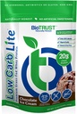 BioTrust Low Carb Lite, 20 Grams of Grass-Fed Whey Protein Isolate, 100 Calories, ProHydrolase Digestive Enzymes, Non-GMO, Free from Soy and Gluten, rBGH-Free (14 Servings) (Chocolate Ice Cream)