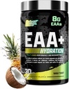 Nutrex Research EAA Hydration | EAAs + BCAAs Powder | Muscle Recovery, Strength, Muscle Building, Endurance | 8G Essential Amino Acids + Electrolytes | Maui Twist Flavor 30 Serving