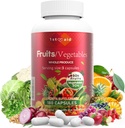 1st Aid Fruits-Veggies Nutritional-Supplement Home-Essential Dietary-Capsules - 180Count Whole Food Fruit and Vegetable Vitamins Mixed Dietary Supplements for Unisex