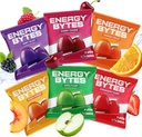 Energy Bytes Caffeine Gummies | Instant Energy Chews for Running, Cycling and Sports Performance | Vegan, Low Sugar | Variety Pack (12-Pack)