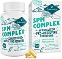 Specialized Pro-Resolving Mediators and SPMs Precursors Complex, SPM Supplement for Balanced Immune Response, Brain, Tissue & Cellular - 120 Softgels