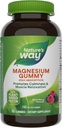 Nature’s Way Magnesium Gummies, Promotes Calm*, with Magnesium Citrate, Raspberry and Blackberry Flavored, 90 Gummies