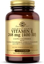 Solgar Vitamin E 268 mg (400 IU) - 50 Softgels - Naturally Sourced - Gluten Free, Dairy Free - 50 Servings
