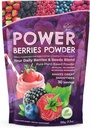 Super Berry Powder - 150g - Immune Support - Food Supplement - Superfood Berries - Smoothie Mix for Shakes - Healthy Boost for Detox Juice Beverages or Any Drink - by NextGenU