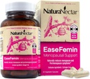NaturaNectar - EaseFemin Menopausal Support Supplements for Women - Estrogen-Free Red Bee Propolis Capsules for Hot Flashes & Night Sweats - Natural and with Proprietary Calming Herbal Blend (30pcs.)