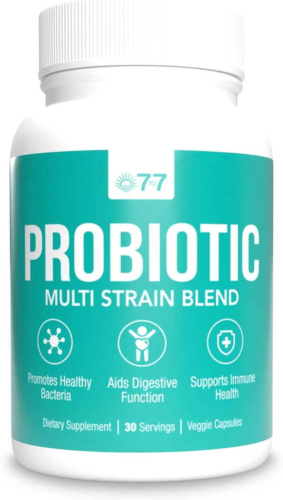 Advanced Probiotic Supplement - 18 Strain Digestive Support with Prebiotics, Digestive Enzymes, and Delayed Release - Less Bloating, Improved Digestion, Enhanced Gut Health - Commitment to Purity