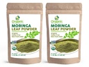 Organic Moringa Powder - 35.28 oz | Pack of 2 | USDA Organics, Non-GMO, Kosher, Halal, Moringa Olifera Powder - 100% Raw and Natural, by OSR