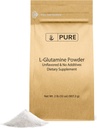 Pure Original Ingredients L-Glutamine (2lb) Alpha-Amino Acid Supplement Powder, Lab-Verified