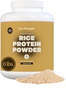 Zen Principle Organic Brown Rice Protein 6 LB. USDA Certified Organic. Unflavored. Non-GMO. Vegan.