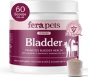 Fera Pets Bladder Support - Cranberry for Dogs & Cats - D-Mannose & Marshmallow Root - Urinary Tract Support - Supports Normal Urine pH - Boosts Immunity - 60 Scoops