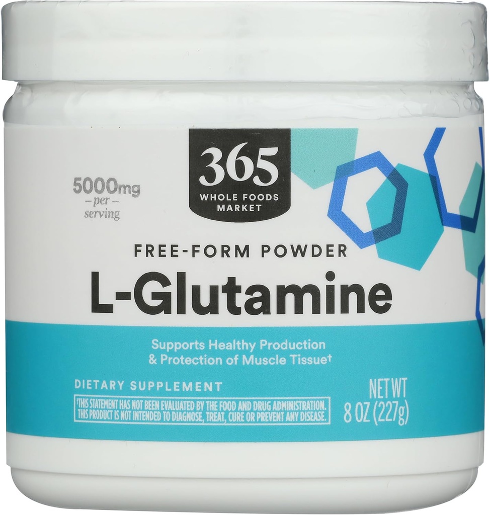 Whole Foods Market, L-Glutamine Free-Form Powder, 8 Ounce
