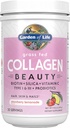 Garden of Life Grass Fed Collagen Beauty - Strawberry Lemonade, 20 Servings, Powder for Women Men Hair Skin Nails, Hydrolyzed Collagen Peptides Protein Powder Supplement