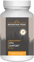 Mountain Peak Nutritionals HTN Blood Pressure Support Supplement for Heart & Circulation Health - Advanced Cardiovascular Formula with Rauwolfia, Hawthorn Berry, & Magnesium (180 Vegetarian Capsules)