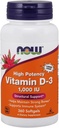 Vitamin D-3 1000 IU (High Potency) - 360 Softgels by NOW