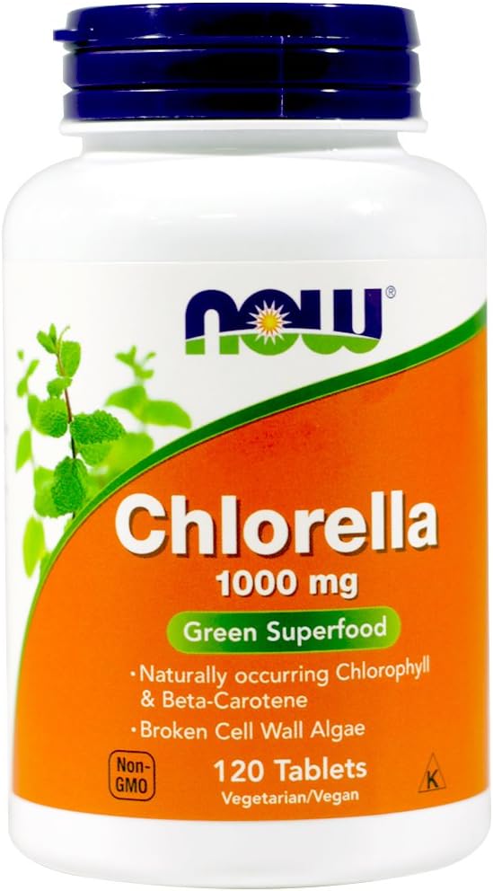 Chlorella 1000mg 120 Tablets (Pack of 2)