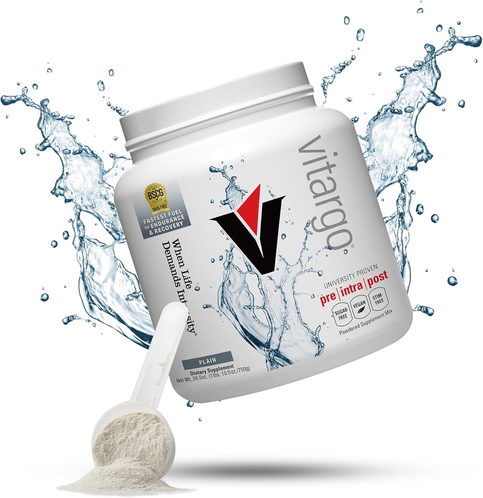 Vitargo Carbohydrate Powder | Feed Muscle Glycogen 2X Faster | 1 LB Unflavored Pre Workout & Post Workout Recovery Powder| Carb Supplement for Recovery, Endurance, Gain Muscle Mass