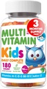 DR. MORITZ Kids Multivitamin Gummies - with Kids Vitamins A C D E B6 B12 Zinc & More- Complete Daily Support- Vegetarian & Non-GMO Multivitamins for Children (180 Count)