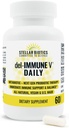 Del-Immune V Daily by Stellar Biotics, All-Natural Immune Support & Gut Health, Immediate Care, Metabiotic: NextGen Probiotic Therapy (60 Caps)