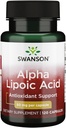 Swanson Alpha Lipoic Acid 50 Milligrams 120 Capsules