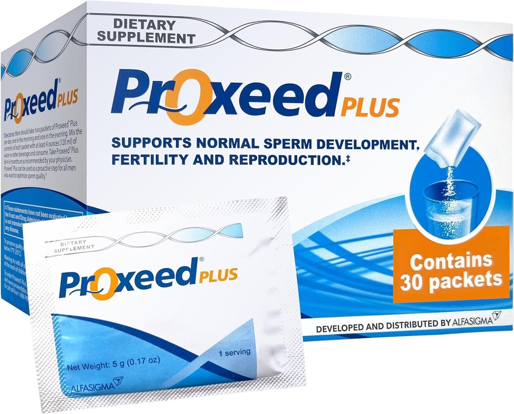ALFASIGMA Proxeed Plus Male Fertility Supplement X30 Sachets