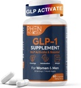 GLP-1 Supplement for Women and Men, Digestive & Metabolism Support, Expert Formulated to Support GLP1 Naturally, 5X Targeted Formula (60 Capsules/ 30 Servings of 1300 mg Each)