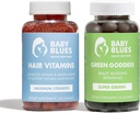 Baby Blues Grow and Glow Beauty Bundle - Gummies for Postpartum Hair Growth and Glowing Skin