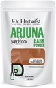 DR Herbalist Arjuna Powder - 200g - 100% Herbal, Natural & Authentic - Herbal Powder for Heart Health - Resealable Pouch