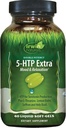 Irwin Naturals Double Potency 5-HTP Extra - Relaxation & Serotonin Support - 60 Liquid Soft-Gels