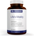 Life's Vitality Vegan Multivitamin for Men & Women – Non-GMO Formula with 42 Fruits and Vegetables, Daily Multivitamin and Mineral Complex with Vitamin D for Immune Support, 90 Tablets