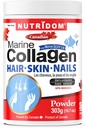 Nutridom Hydrolyzed Marine Collagen Peptides Powder, Wild-Caught from Nova-Scotia, Supports Hair, Skin & Nails, Non-GMO, Free of Gluten, Soy & Dairy (303 g)