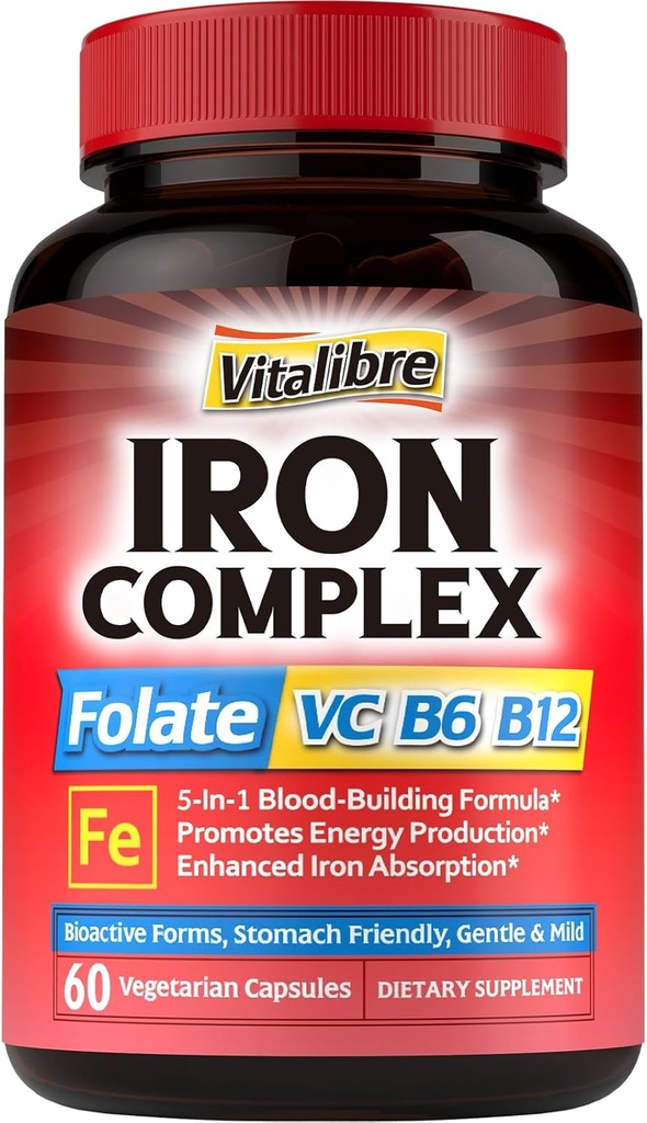 5-in-1 Iron Supplement & 10-in-1 Magnesium Complex