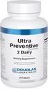 Douglas Laboratories Ultra Preventive 2 Daily | Multivitamin and Mineral Supplement to Support Energy Production, Immune Function, and Overall Health* | 60 Tablets