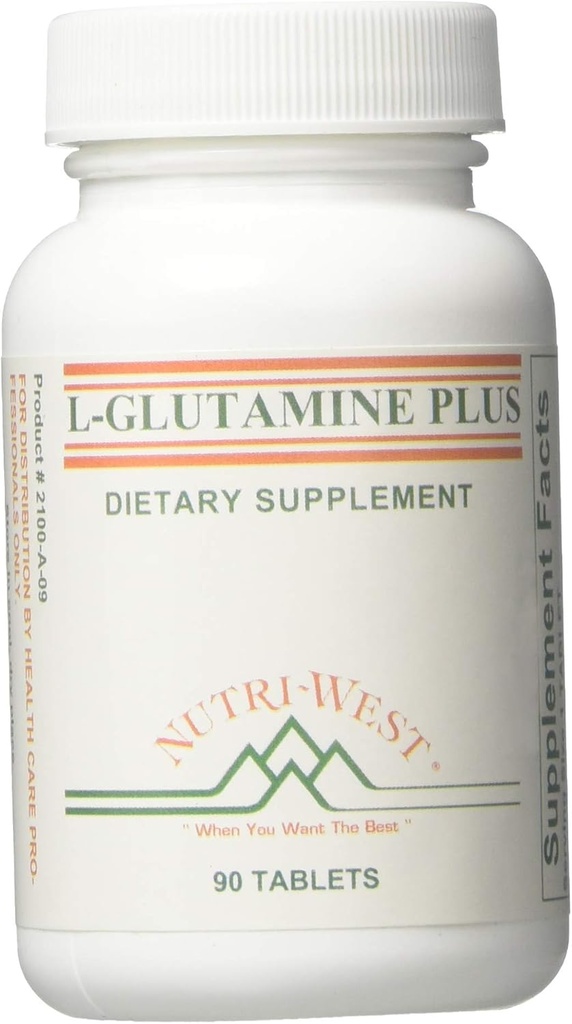 Nutri-West - L-GLUTAMINE Plus -90 Tabs