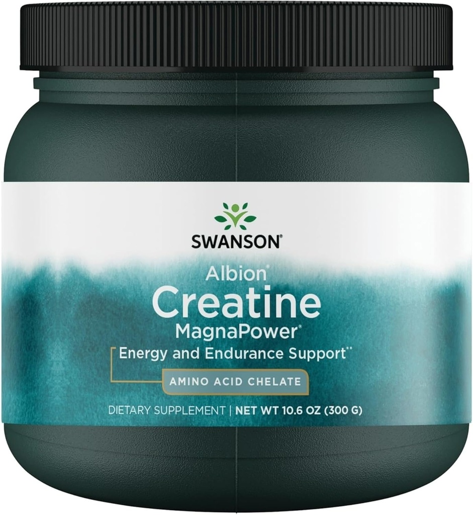 Swanson 100% Pure Creatine Magnapower 10.6 Ounce (300 g) Pwdr