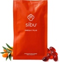 sibu Sea Buckthorn Omega-7 Plus Softgels (30 Day Refill) – Blend of Sea Buckthorn Oil and Plant-Based Vitamin D3 & Omega-3 DHA